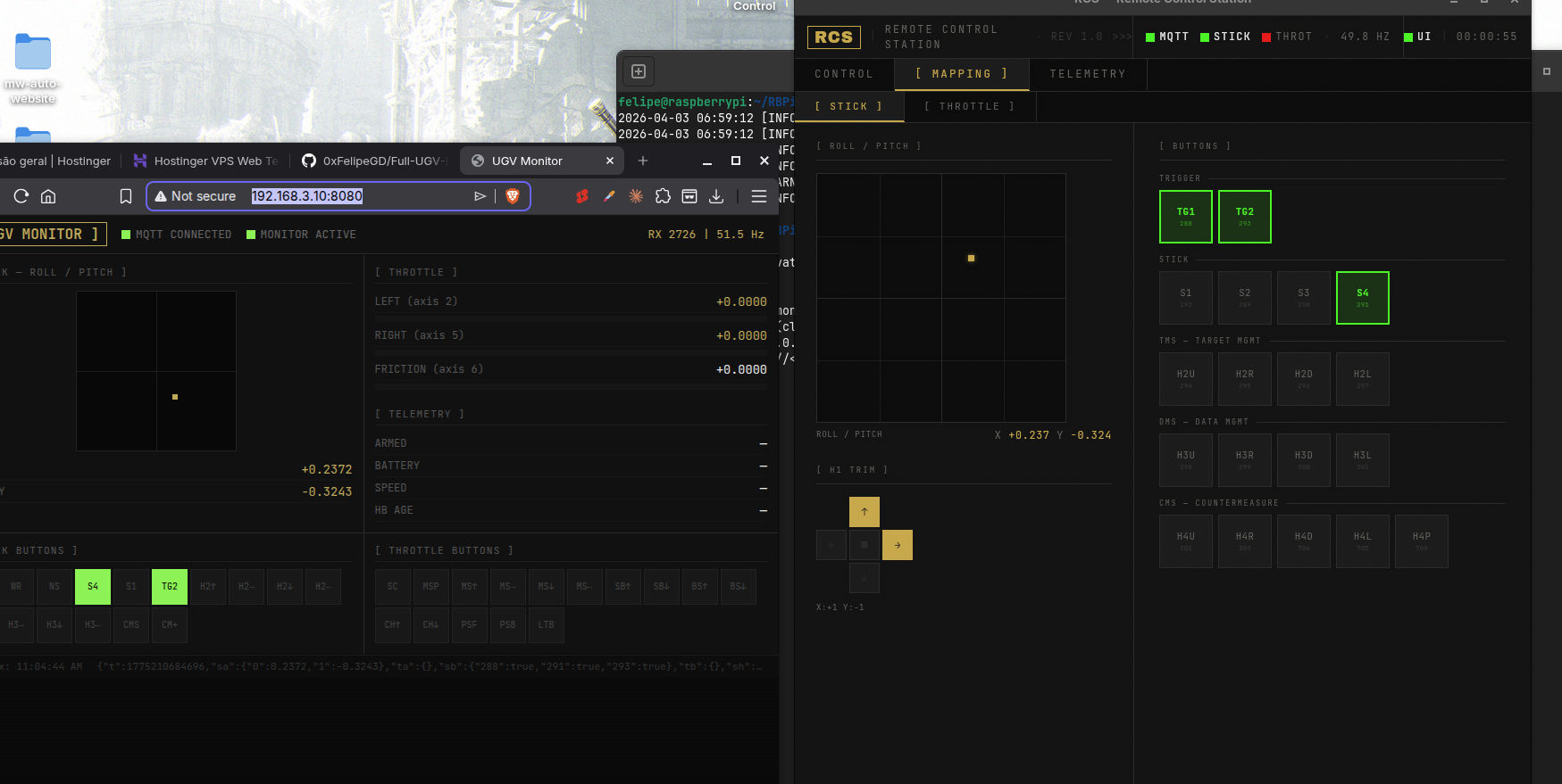 The Operator Interface — 3
